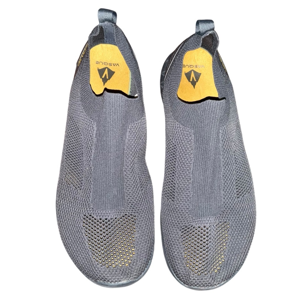 COPY - Vasque Shoes Men Gray Satoru Moc Slip On Knit Lightweight Casual Sneakers